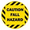 Signmission Fall Hazard 16in Non-Slip Floor Marker, 16" x 16", FD-2-C-16-99941 FD-2-C-16-99941 - alternate 1